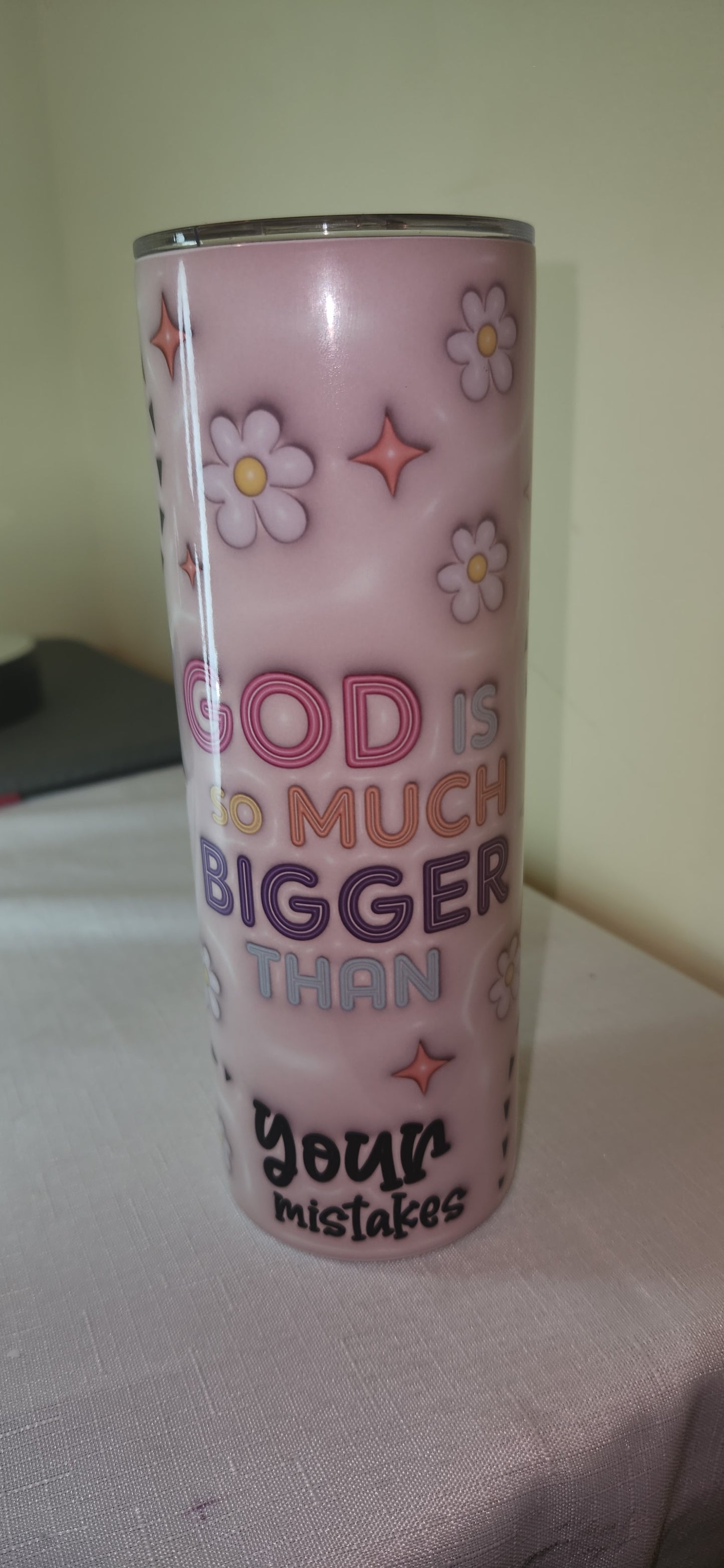 20oz Tumbler - God is so much Bigger