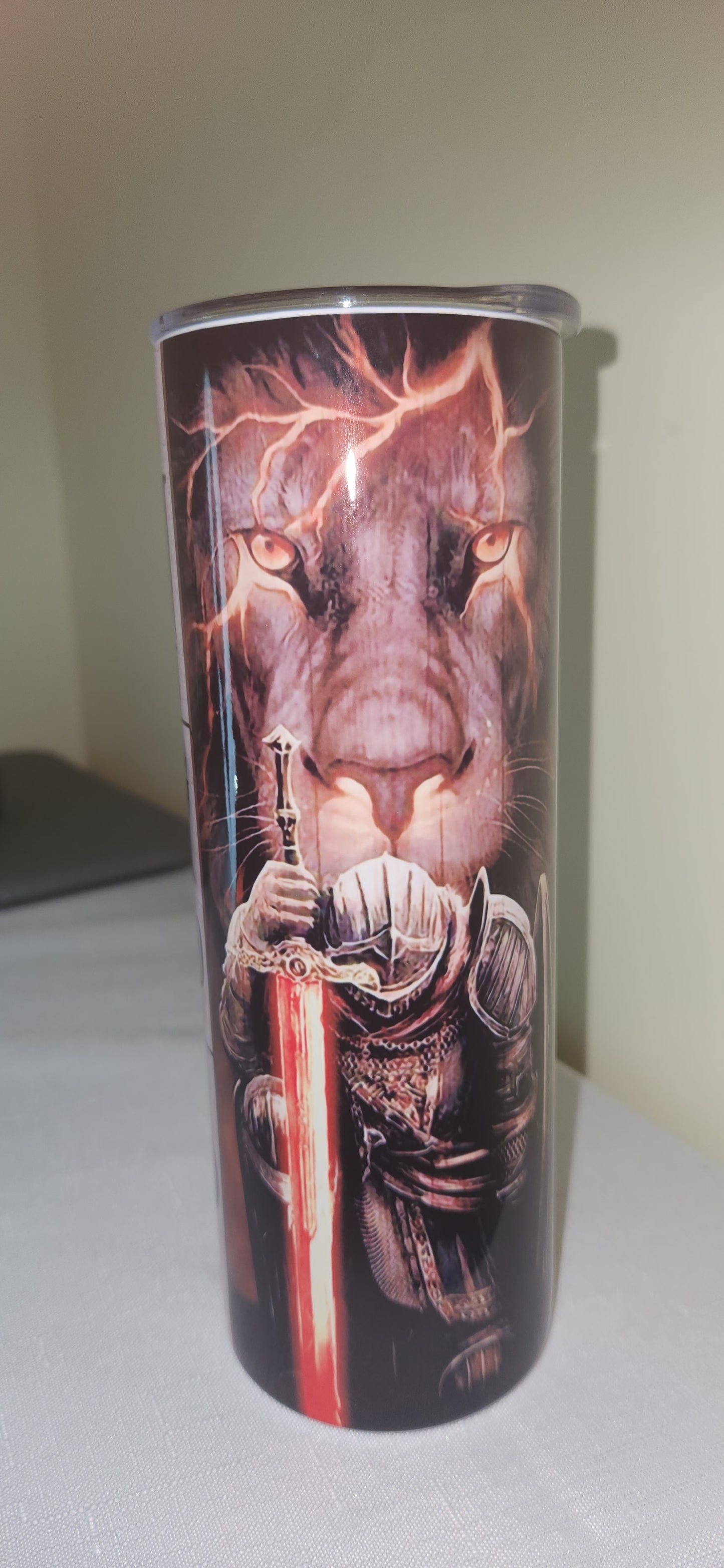 20oz Tumbler Warrior- Son of God